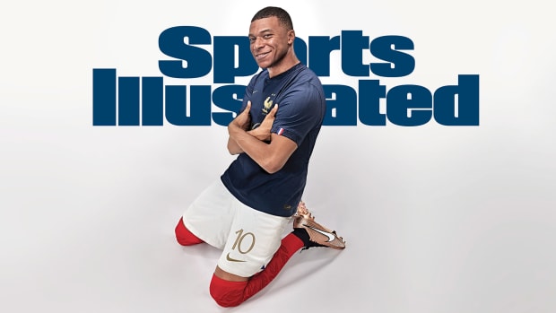 France star Kylian Mbappe on the cover of Sports Illustrated